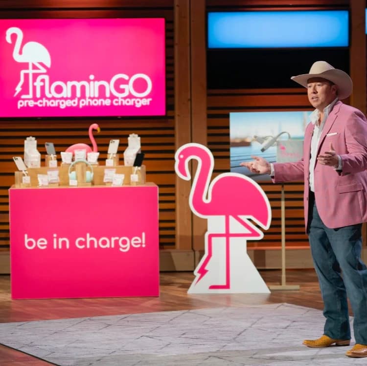 Smith Baggett FlaminGO Founder at Shark Tank